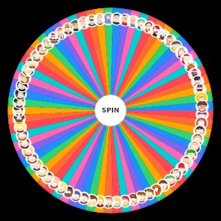 Spin the Wheel: South Park Characters (Major and Minor)