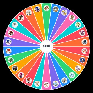 Random Main line Sonic Characters Picker