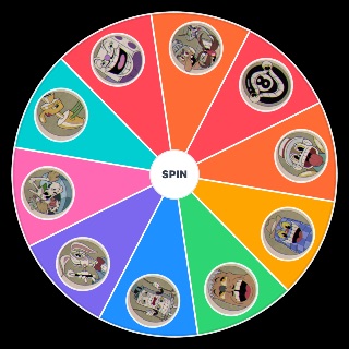 Random Cuphead King Dice Mini Bosses Picker