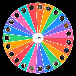 Random Skyrim Male Characters Wheel