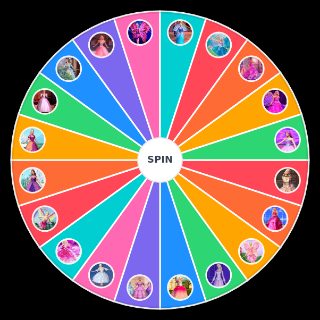 Barbie Dresses Wheel