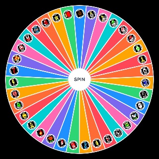 Random Mario Kart Items Wheel