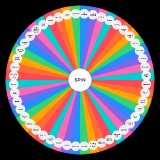 Random school kids Wheel