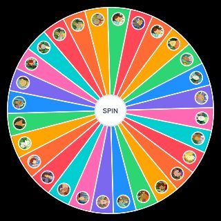 Random Arthur Characters Wheel