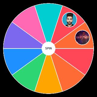 تقيم المشاهير Random Picker