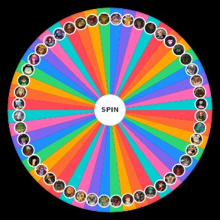 Random Legends of Avantris Characters Wheel