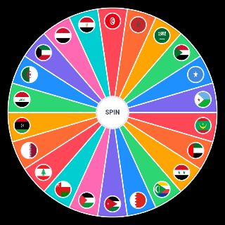 Choose a Random Arabic countries flags