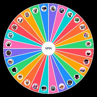 Spin the Wheel: Dandys World Twisted (Who Do you Hate the Most?)