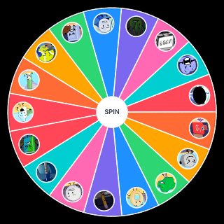 Spin the Wheel: BFDI:TPOT Contestants (As of TPOT 17)
