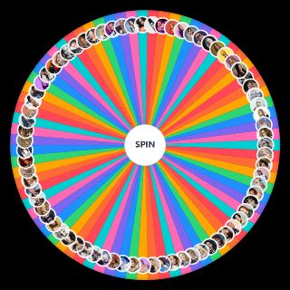Random Female Pop Singers Wheel