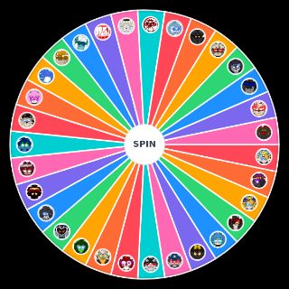 Warped World Characters Wheel