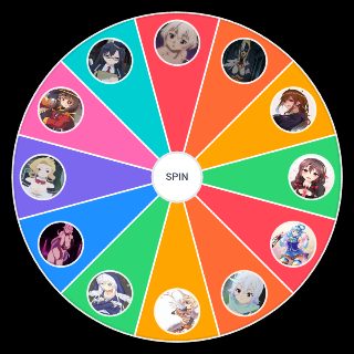 Random Konosuba Waifu Wheel