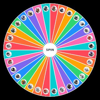 Random NFL Helmets Wheel