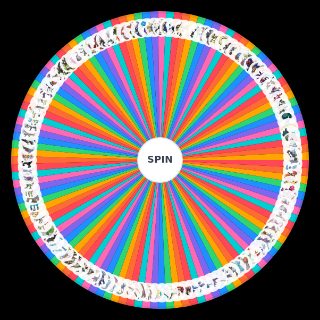 Spin the Wheel: Legendary & Mythical Pokemon
