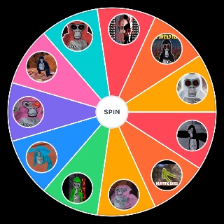 Gorilla Tag Ghosts Wheel
