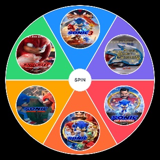 Pick a Random Sonic the Hedgehog Movie Series