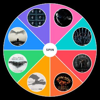 Spin the Random Wheel: Game of Thrones Seasons