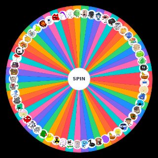 bfb extras battle and bfdi mini Wheel
