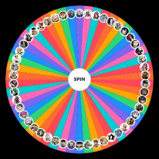 Jojo Characters Wheel