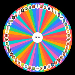 Random Snack Foods Wheel