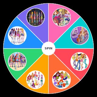 Pick a Random winx outfits