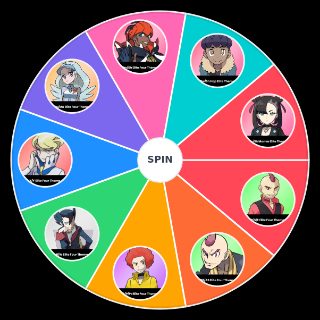 Spin the Wheel: All Pokemon Battle Themes: Elite Four