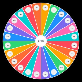 Random Hours of The Day Picker
