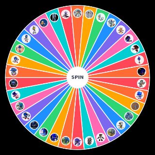 Random almost all sonic robotic copies designs Wheel