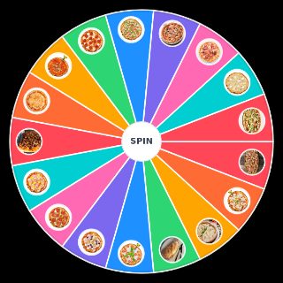 Spin the Wheel: Pizza