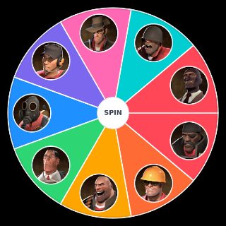Pick a Random Team Fortress 2 Characters