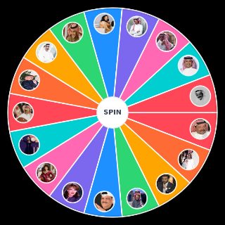 Random Khaleeji Best Singers Wheel