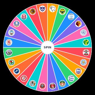 Random 25/26 Championship teams Wheel