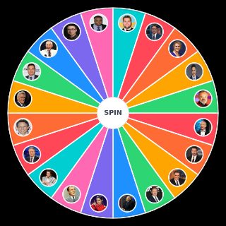 Random Famous Late Night Talk Show Host's Wheel