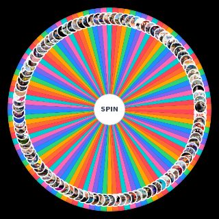 Random British Comedy TV Shows Wheel