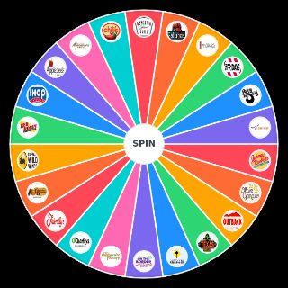 Random Casual Restaurant Wheel