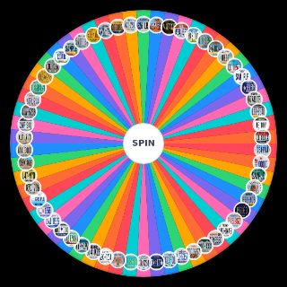 US State License Plates Wheel