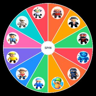Random STUMBLE GUYS SKINS Wheel