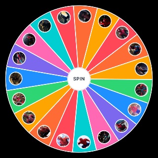 Random Spider Man ALL Live Action Movie Suits Wheel