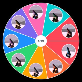 Spin the Wheel: Gorebox gun skins