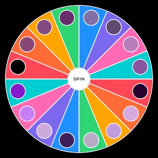 Random shades of purple Wheel