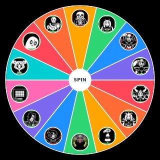 Undertale Bosses Wheel
