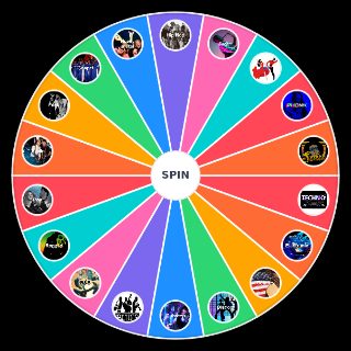 Random Primary Genres Of Music Wheel