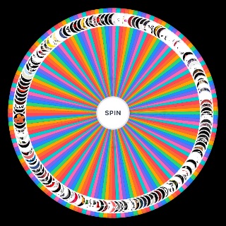 Random Bands (60s to 2019) Wheel