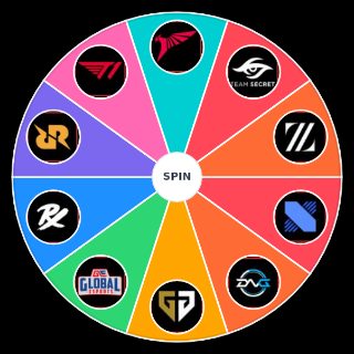 VCT Pacific League (Road to Masters) Wheel