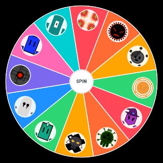 Random Project Arrhythmia: Black Heart Characters Wheel