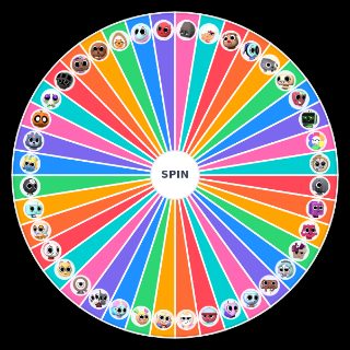 Spin the Wheel: Dandy's world (as of Halloween update)