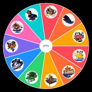 Random Kingdom Hearts 1 Worlds Wheel