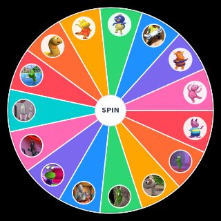 Spin the Wheel: Backyardigans Characters