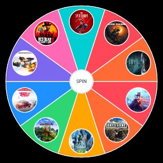 Random jogos brabos Wheel