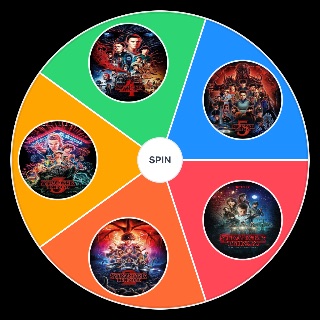 Choose a Random All Stranger Things seasons including season 5